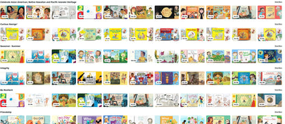 Animated Children's Books Digital Bundle: 1 Year access
